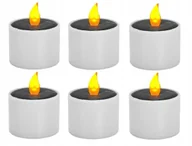 Lampiony i znicze - Znicz Wkład Led Elektryczny Solarny Ruchomy 6 Szt. - miniaturka - grafika 1