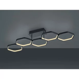 RL VIGO Antracyt LED 24W ściemnialna 3000K Lampa sufitowa - Lampy sufitowe - miniaturka - grafika 1