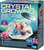 Zabawki interaktywne dla dzieci - 4M 4M Crystal Growing DIY set Outer Space Crystal Terrarium - miniaturka - grafika 1