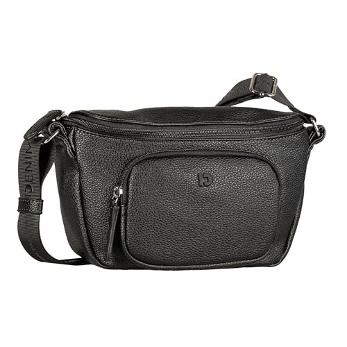 TOM TAILOR Denim Fara damska torba na ramię Crossbody Bag średnia, czarny, Mittelgroß