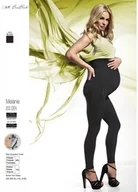 Legginsy - SPODNIE BAS BLEU MELANIE (kolor czarny, rozmiar 5) - miniaturka - grafika 1