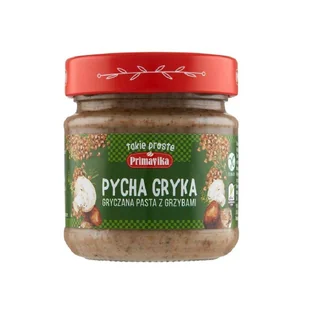 PRIMAVIKA Pasta gryczana z grzybami 160g KRÓTKA DATA 22.03.2024 - Zdrowa żywność - miniaturka - grafika 1