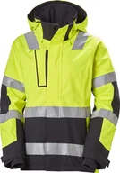 Kurtki i kamizelki sportowe damskie - Helly Hansen Women's reflective jacket HELLY HANSEN W Luna HI VIS, yellow S - miniaturka - grafika 1
