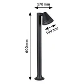 Lampy ogrodowe - Paulmann Trian słupek ogrodowy GU10 regulowany - miniaturka - grafika 1