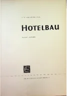 Książki o kulturze i sztuce - Hotelbau. Handbuch fur den Hotelbau - miniaturka - grafika 1