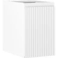 Szafki łazienkowe - Mexen Rivel szafka łazienkowa podumywalkowa 30 cm, 1 drzwi, ryflowana, biała mat - 91A21-03047-1-BF01 - miniaturka - grafika 1