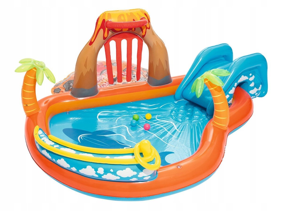 Bestway PLAC ZABAW DMUCHANY LAVA LAGOON 265 X 265 X 104 CM 53069
