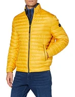 Kurtki męskie - bugatti Kurtka męska Blouson, żółty, XXL - miniaturka - grafika 1