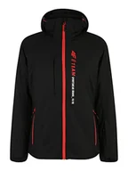 Kurtki męskie - 4F Męska kurtka narciarska Kumn003 Jeans, głęboka czerń, rozmiar S, głęboka czerń - miniaturka - grafika 1