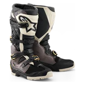 Buty motocyklowe - Buty Enduro Alpinestars Tech 7 Drystar Czarny/Ciemnoszary/Złoty40,5 - miniaturka - grafika 1