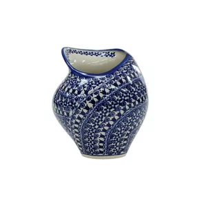 Ceramiczny wazon muszla Ceramika Bolesławiec - Wazony i flakony - miniaturka - grafika 1
