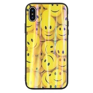 Etui i futerały do telefonów - Beline Etui Glass iPhone 7/8/SE 2020 wzór 1 (emoticons) - miniaturka - grafika 1