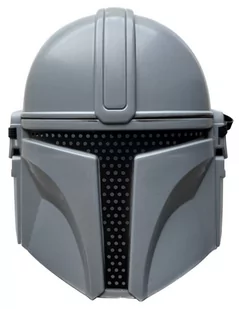 Maska Hełm Mandalorian Star Wars Gwiezdne Wojny Kostium - Dodatki do strojów karnawałowych - miniaturka - grafika 1