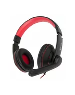 Słuchawki - Ngs & Monray VOX 420DJ czarno-czerwone - miniaturka - grafika 1