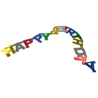 Pozostałe akcesoria kuchenne - Fackelmann Girlanda Happy Birthday 50120 - miniaturka - grafika 1