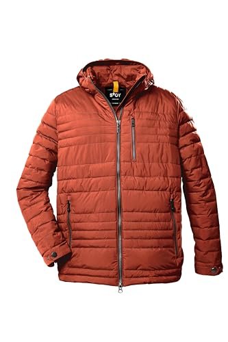 STOY Stw 16 Mn Qltd Jckt męska kurtka pikowana z odpinanym kapturem, duże rozmiary
