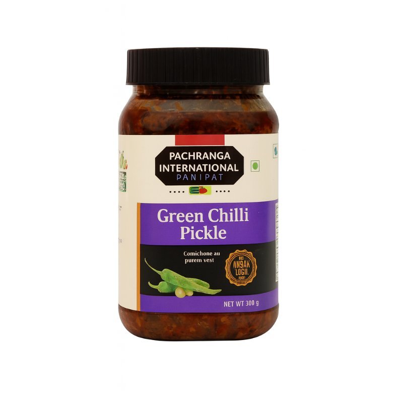 Pikle z zielonej papryczki chilli Pachranga International Green Chilli Pickle 800g