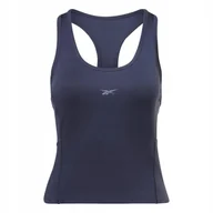 Koszulki i topy damskie - REEBOK - BOKSERKA DAMSKA - WOR SIMAPLE TANK HT6029 top granatowy - miniaturka - grafika 1