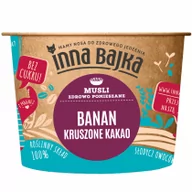 Płatki śniadaniowe i musli - Inna Bajka Musli banan i kruszone kakao 60 g - miniaturka - grafika 1