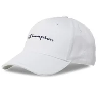 Czapki męskie - Czapka Z Daszkiem Champion White Męska Sportowa Wygodna Lekka Modna Stylowa Oddychająca Biała OS - miniaturka - grafika 1