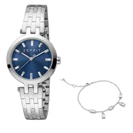 Zegarki damskie - Zegarek Esprit - ES1L342M0065 Solver/Silver - miniaturka - grafika 1