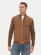 Kurtki męskie - Milestone Kurtka bomber MSTristan 511620 21220 Brązowy Regular Fit - miniaturka - grafika 1