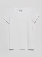 Koszulki i topy damskie - BIG STAR Koszulka w kolorze białym - miniaturka - grafika 1