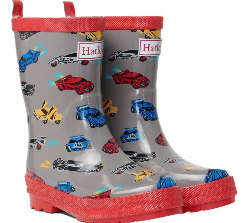 Hatley Kalosze Chłopięce Wsuwane Szare 20 Ż3I