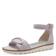 Moda i Uroda OUTLET - MARCO TOZZI Feel Me wkładka damska, miękka podszewka, wegańskie, 2-28603-42 sandały klinowe, lawendowy, 39 eu - miniaturka - grafika 1