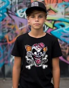 Koszulki dla chłopców - koszulka dla chłopca z claunem - miniaturka - grafika 1