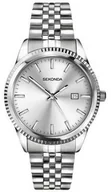 Zegarki męskie - Zegarek męski Sekonda 30258 srebrny - miniaturka - grafika 1