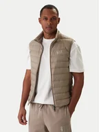 Kamizelki męskie - EA7 Emporio Armani Kamizelka 8NPQ06 PNGPZ U6167 Beżowy Regular Fit - miniaturka - grafika 1