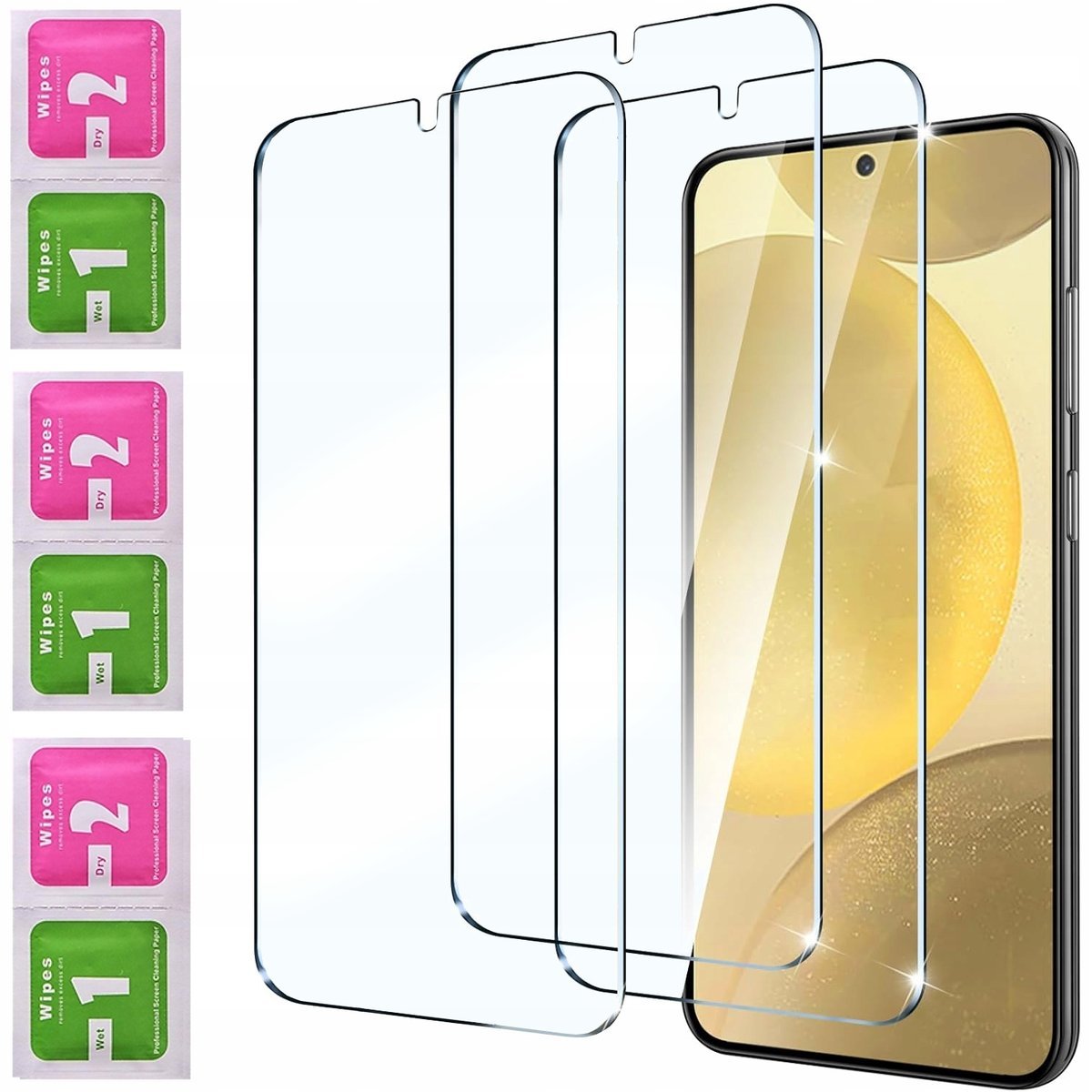 3x SZKŁO HARTOWANE SZYBKA DO SAMSUNG A16 4G/5G / A26 5G