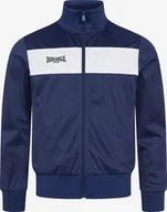 Bluzy męskie - Bluza poliestrowa LONSDALE ALNWICK granatowa stójka-XXL - miniaturka - grafika 1