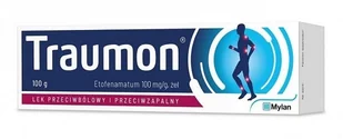 Traumon 100 mg/g żel 100 g - Stawy, mięśnie, kości - miniaturka - grafika 1