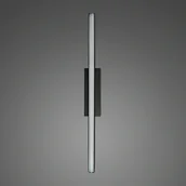Lampy ścienne - Altavola Design Kinkiet ledowy LINEA No.1 czarna 3k LA089/W_3k_black - miniaturka - grafika 1