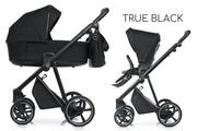 Wózki dziecięce - ROAN IVI 2w1 Total Black - miniaturka - grafika 1