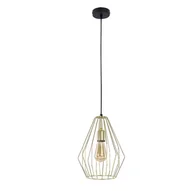 Lampy sufitowe - TK Lighting Brylant D25 lampa wisząca 1-punktowa złota 2788 - miniaturka - grafika 1