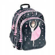 Plecaki - Plecak 2-KOMOROWY Baletnica PP25BD-090 - miniaturka - grafika 1