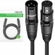 Kable - Ugreen Przedłużacz XLR Kabel 5m żeński-męski - miniaturka - grafika 1