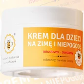Kremy dla dzieci - Miodowa Mydlarnia Krem Ochronny Dzieci Niemowląt Mróz Wiatr Zimę Naturalny 45 g - miniaturka - grafika 1