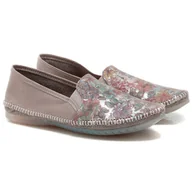 Półbuty damskie - Półbuty damskie Maciejka T3512-73/00-0 MULTI KWIATY BEŻ 36 - miniaturka - grafika 1