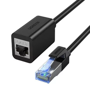 Ugreen przedłużacz kabel internetowy Ethernet RJ45 Cat8 40000 Mbps/ 40 Gbps 1m czarny (NW192 50199) - Kable USB - miniaturka - grafika 1
