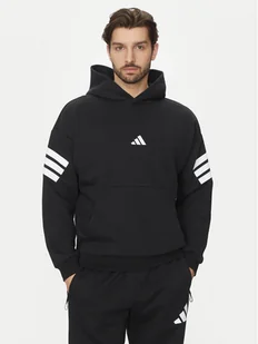 adidas Bluza Future Icons 3-Stripes JD4838 Czarny Regular Fit - Bluzy męskie - miniaturka - grafika 1