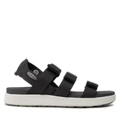 Sandały damskie - Sandały Keen Elle Strappy 1026138 Czarny - miniaturka - grafika 1