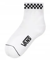 Skarpetki damskie - Skarpetki Vans PEEK-A-CHECK CREW VN0A3Z92YB2 White ONE SIZE - miniaturka - grafika 1
