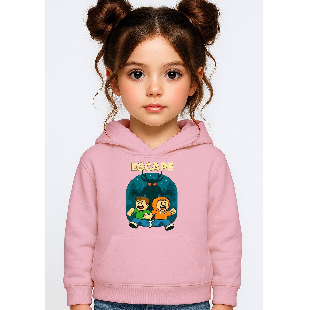 BLUZA DZIECIĘCA Z KAPTUREM 99 NOCY W LESIE ROBLOX 146-152 PREZENT