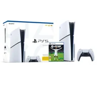 Konsole Playstation - Sony PlayStation 5 Slim D Chassis PS5 1TB z napędem + EA SPORTS FC 25 - miniaturka - grafika 1