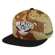 Czapki męskie - Czapka z daszkiem Mitchell & Ness NBA Choco Camo New Orleans Pelicans - miniaturka - grafika 1