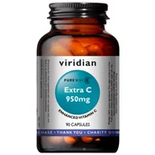 Witaminy i minerały - Viridian Extra C 950mg (witamina C), 90 kapsułek - miniaturka - grafika 1